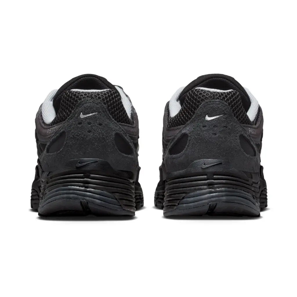 P-6000 Suede Anthracite Black Chrome Metallic Silver