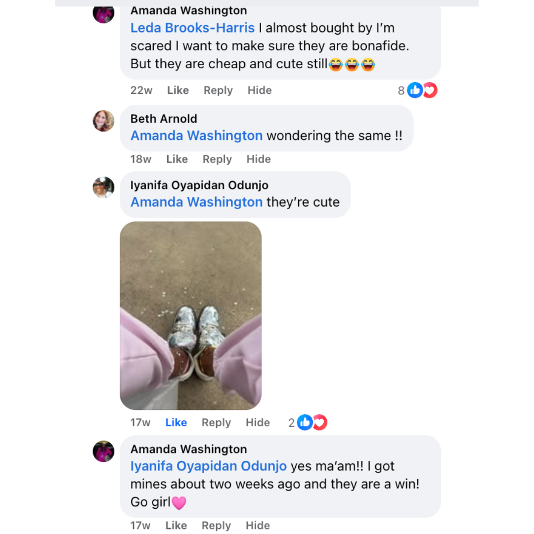 Customer comments snippet 1