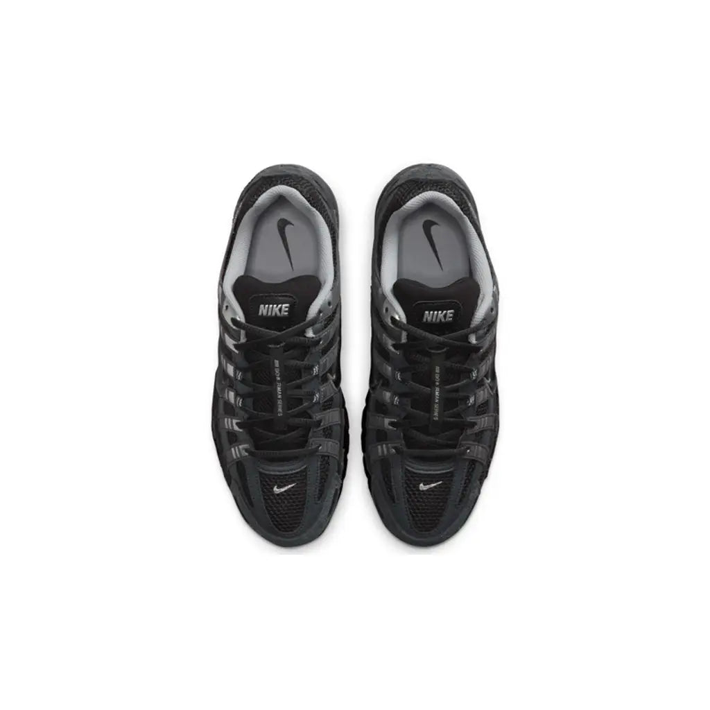 P-6000 Suede Anthracite Black Chrome Metallic Silver