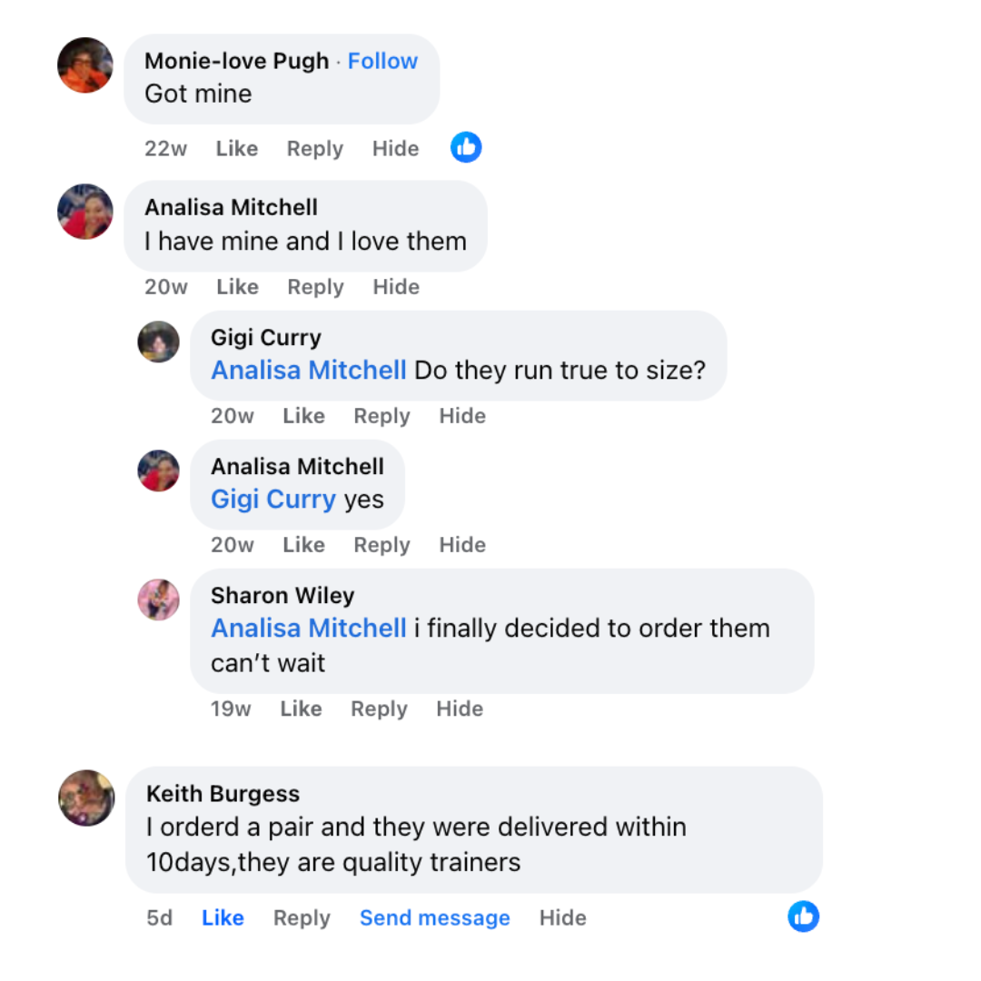 Customer comments snippet 3